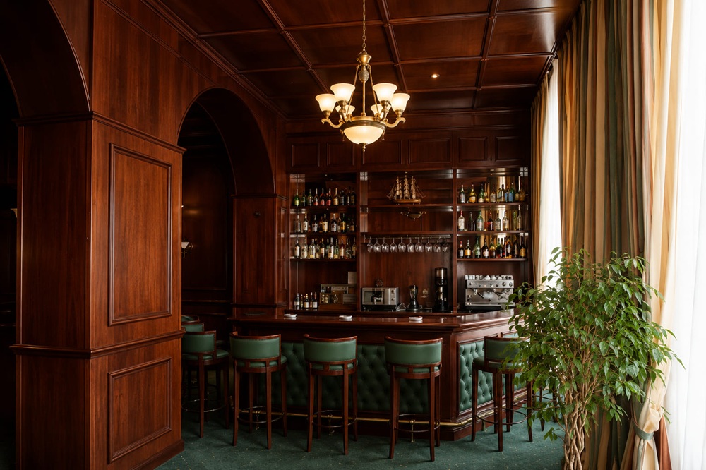 Dining tables and chairs for a hospitality venue